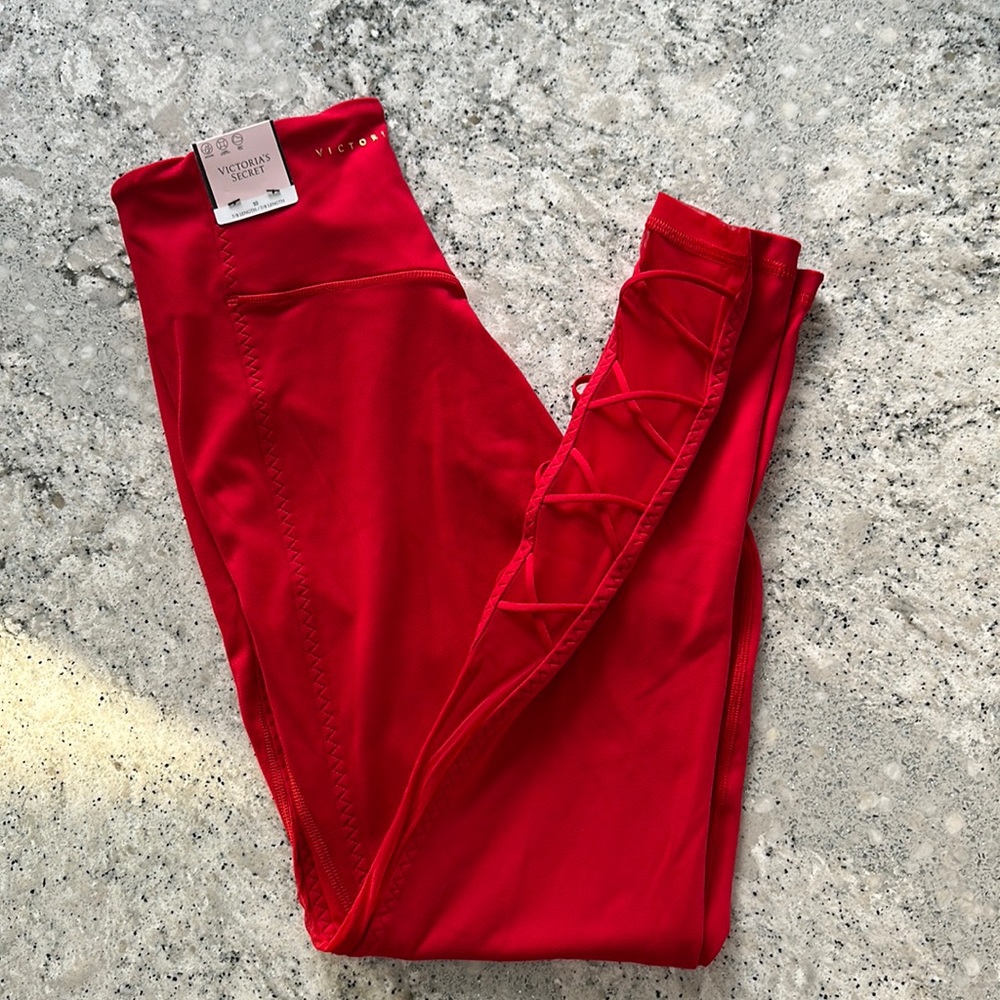 Victoria’s Secret Mesh Detail leggings - 24” inseam